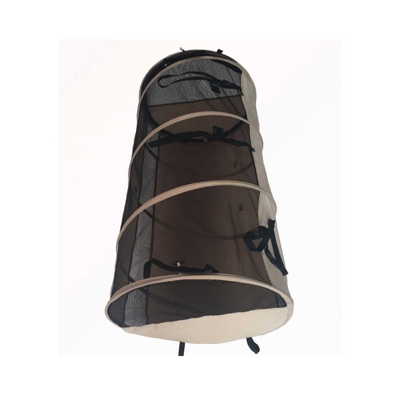 Cool Runners Pet Tube Soft Kennel Car Crate with Carrying Case - Healthber