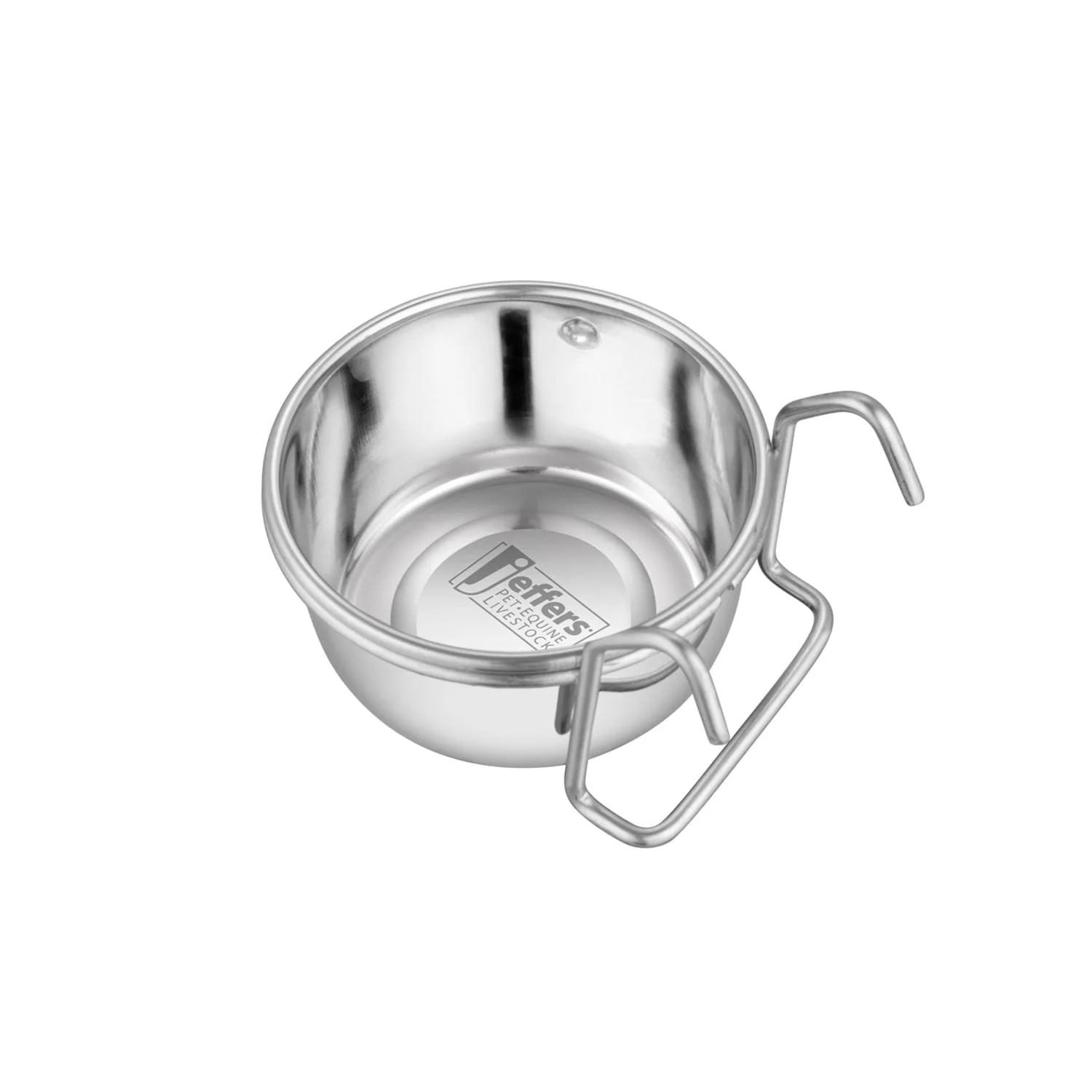 Stainless Steel Cage Cup Pet Feeders with Hooks - Healthber