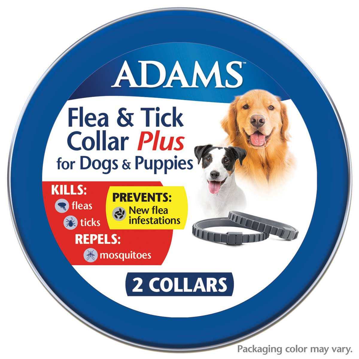 Adams Flea Tick Collar Plus for Dogs Puppies - Healthber