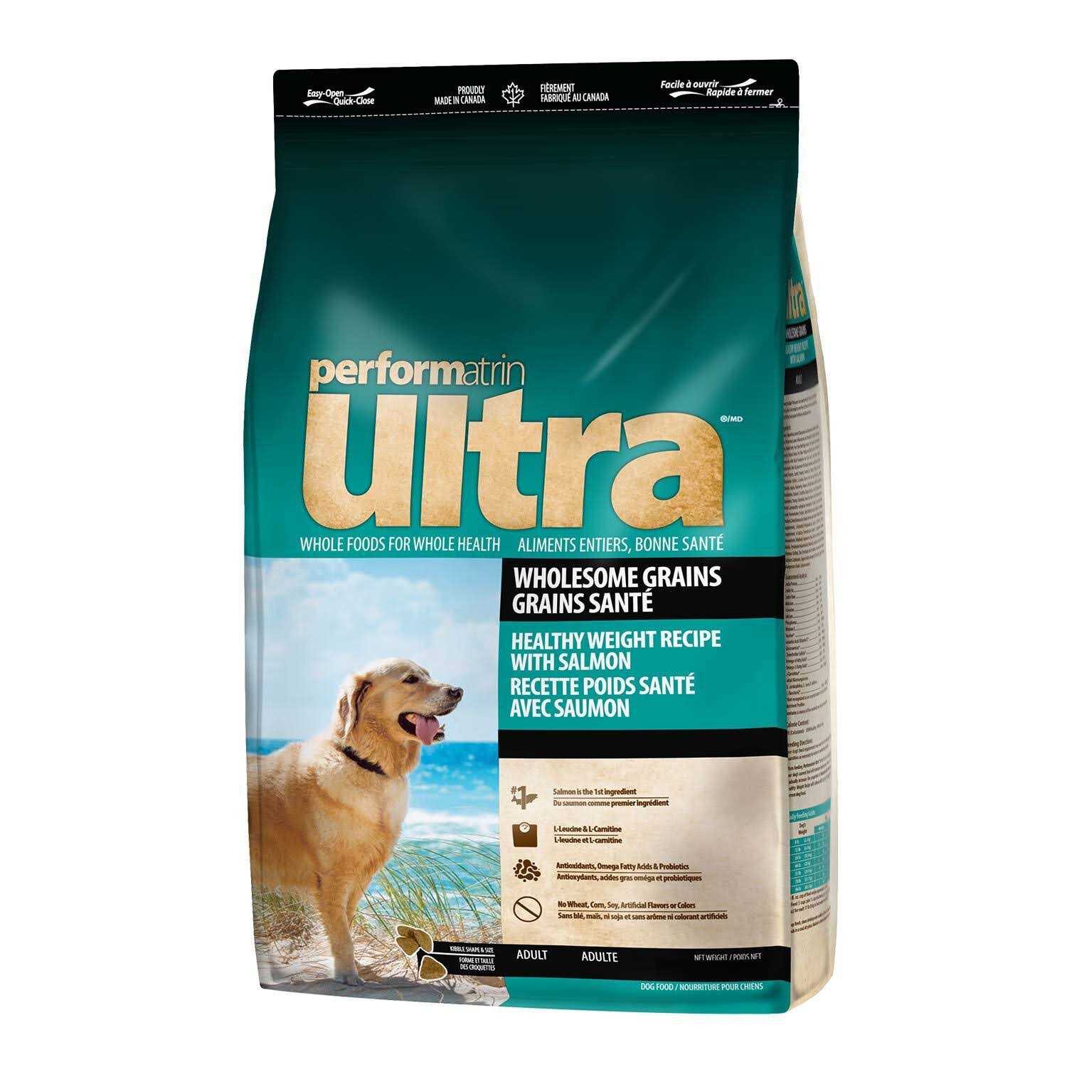 Performatrin Ultra Wholesome Grains Healthy Weight With Salmon Adult Dry Dog Food - Healthber