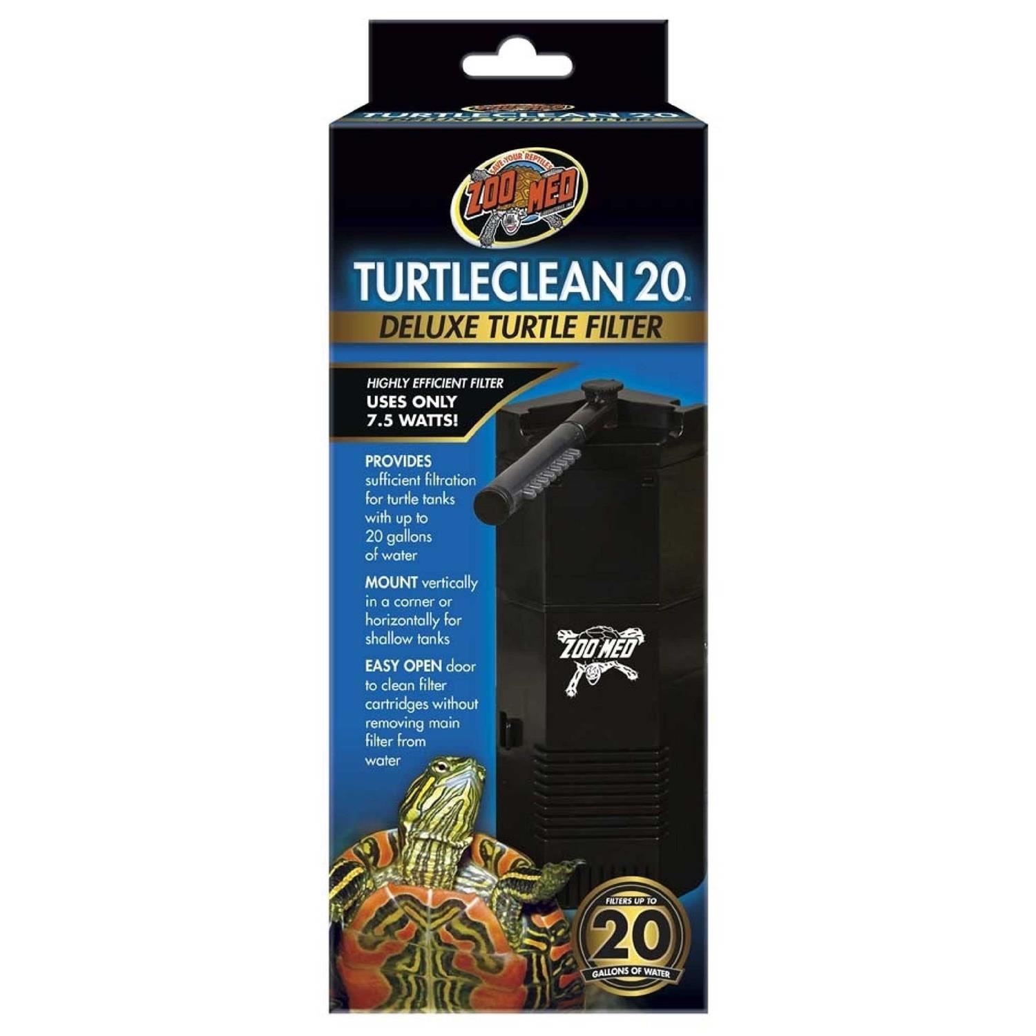 Zoo Med TurtleClean Deluxe Turtle Filter - Healthber