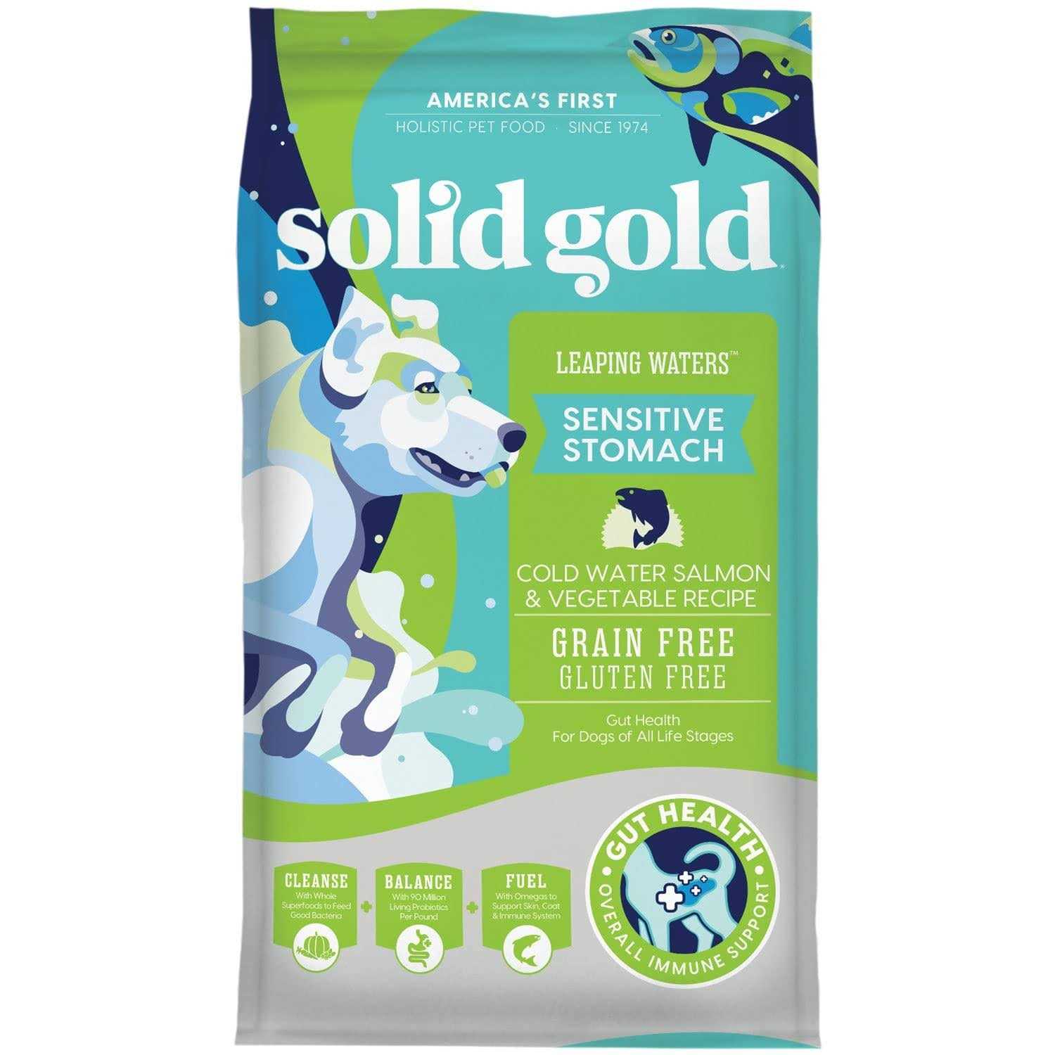 Solid Gold Nutrientboost Leaping Waters Dry Dog Food - Healthber