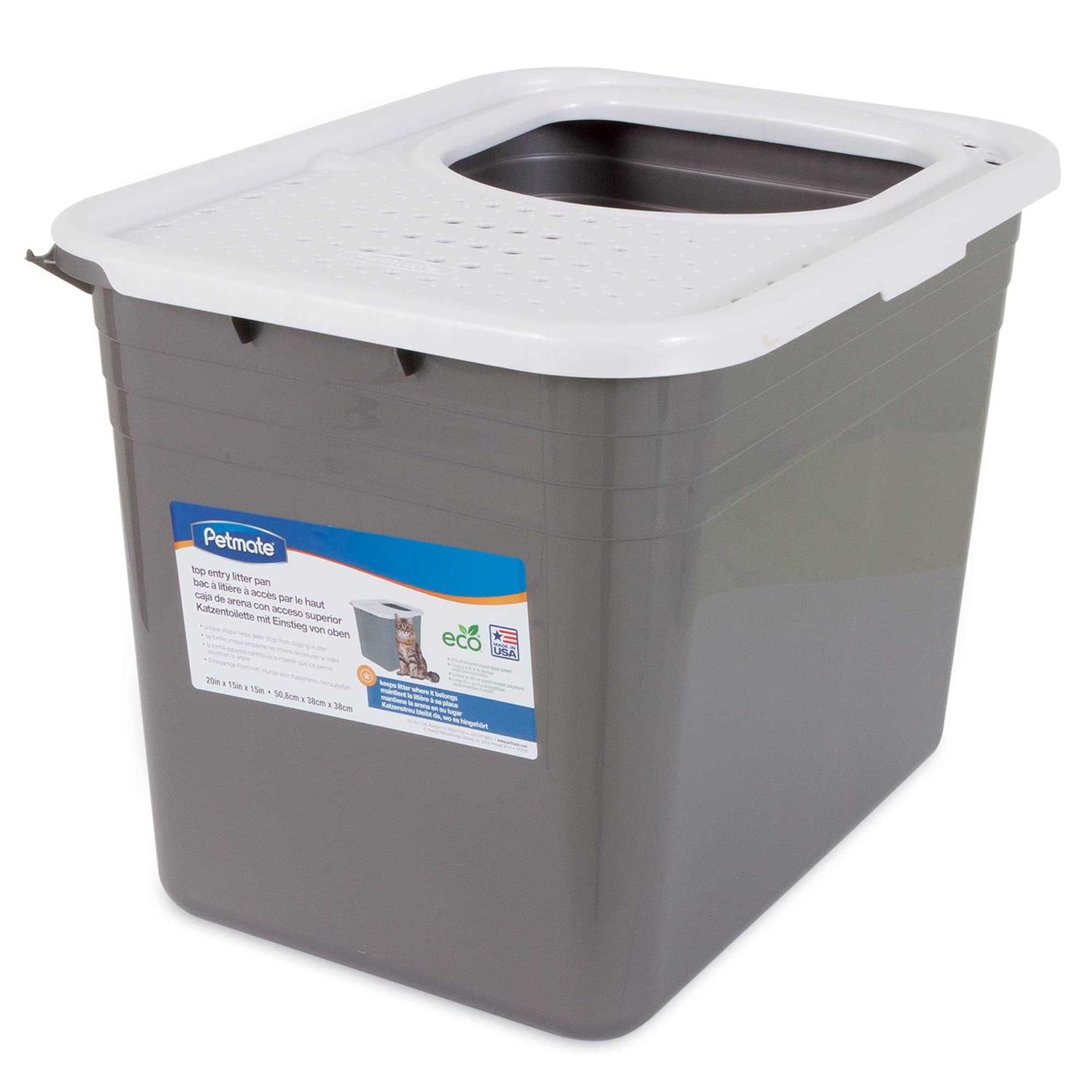 Petmate Top Entry Litter Pan - Healthber