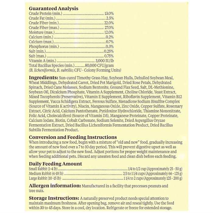 Kaytee Food From The Wild Rabbit - Healthber