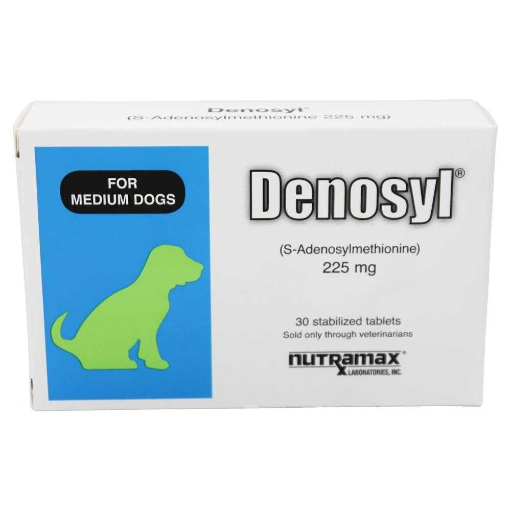 Nutramax Denosyl Tablets Liver & Brain Supplement for Medium Dogs - Healthber