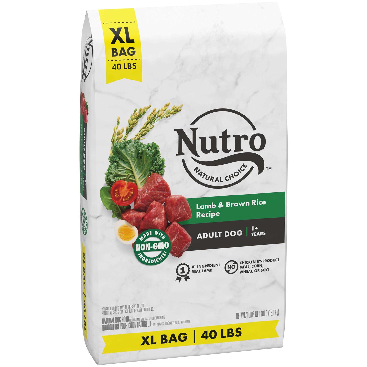 Nutro Natural Choice Adult Dry Dog Food Lamb Rice - Healthber
