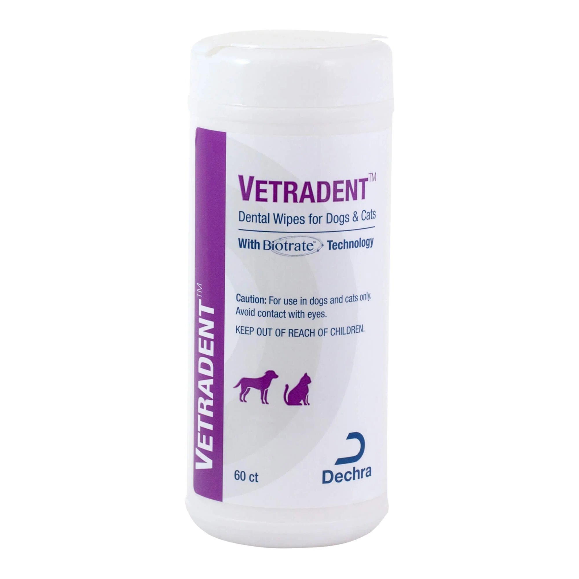 Vetradent Dental Wipes, 60 ct - Healthber
