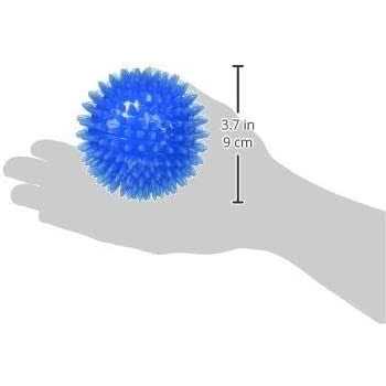 Gnawsome Large Squeak & Light Ball Dog Toy - Healthber