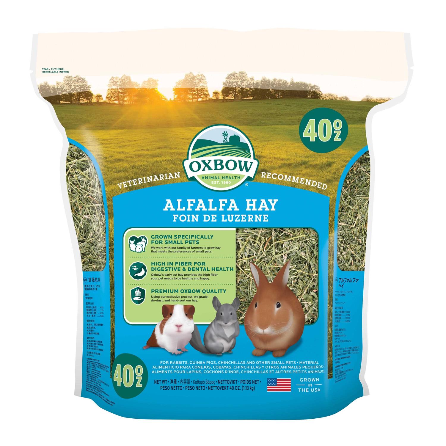 Oxbow Alfalfa Hay - Healthber
