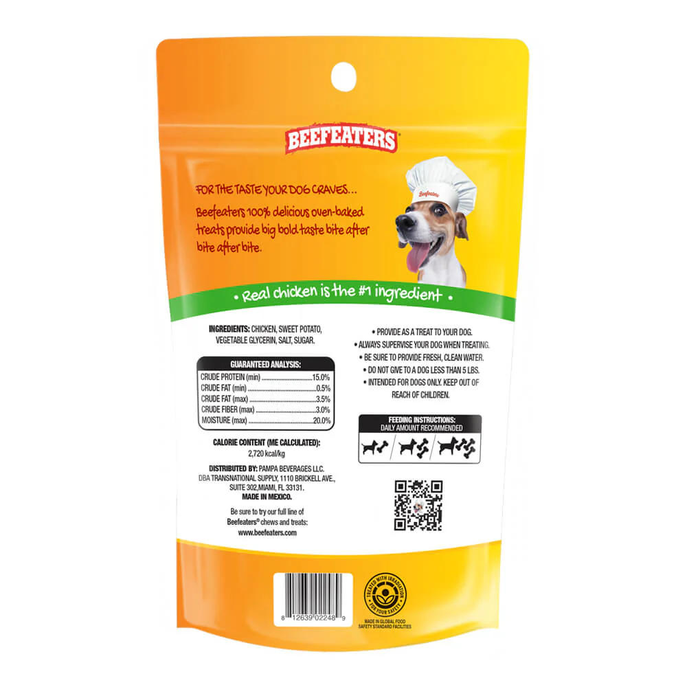 Beefeaters Sweet Potato Wrapped with Chicken - Healthber