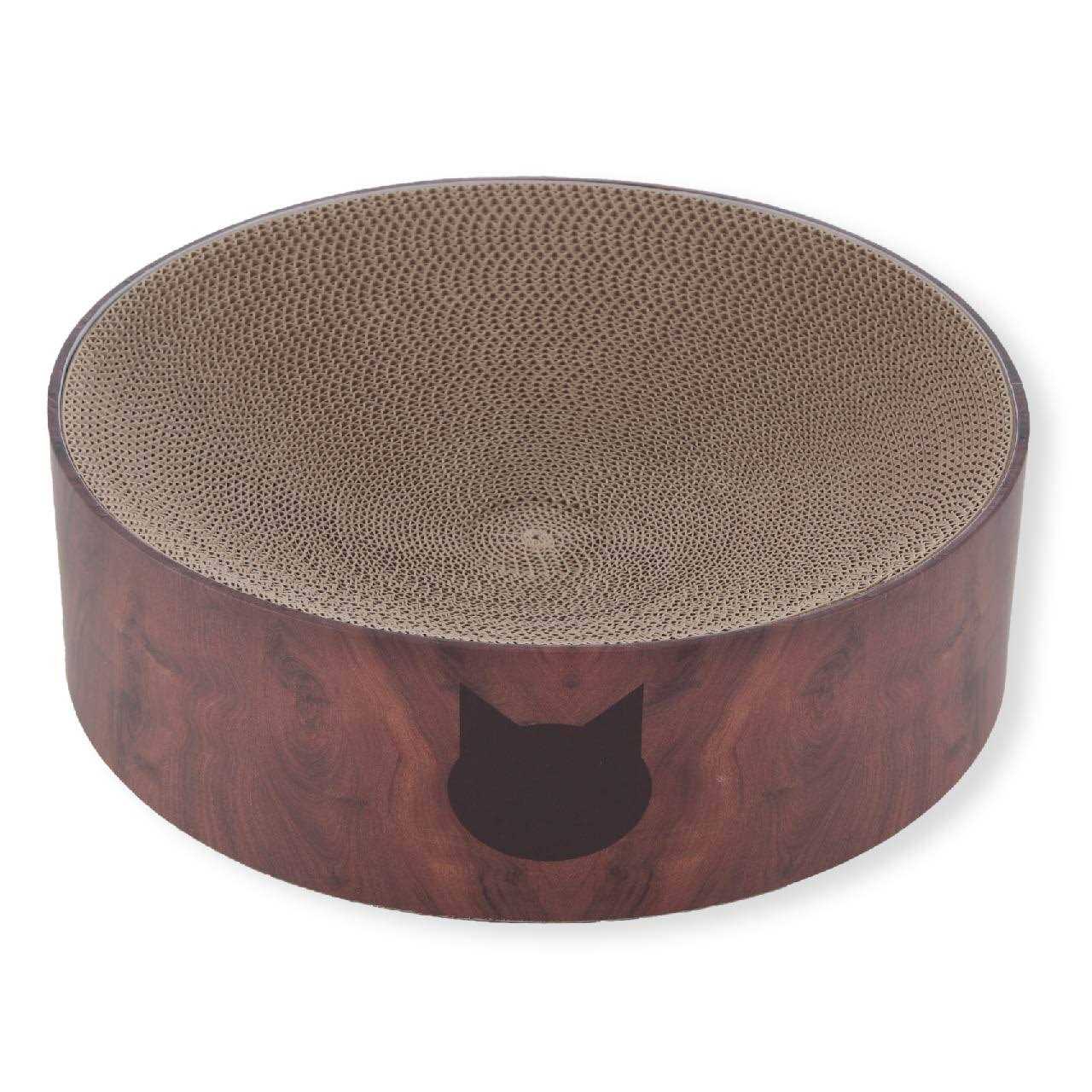 Necoichi Cozy Cat Scratcher Bowl - Healthber