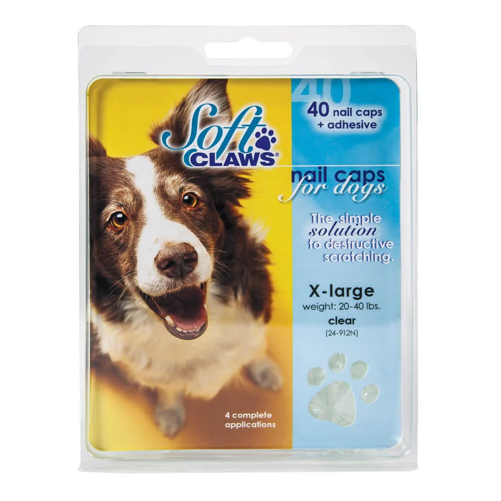Soft Claws Nail Caps for Dogs, 40 ct - Healthber