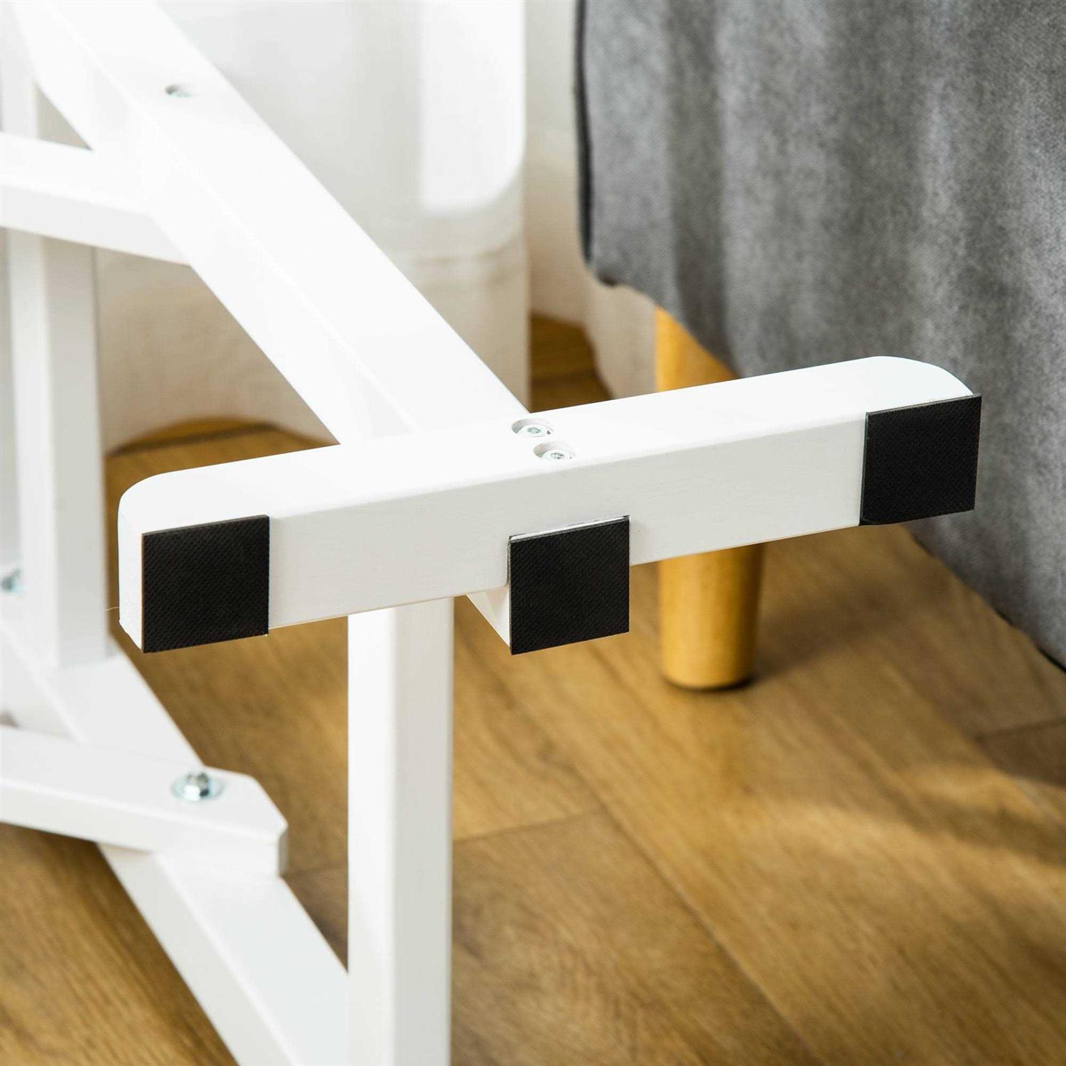 PawHut Pet Ramp, Dog Bed Ramp for Dogs with Non-Slip Carpet and Top Platform - Healthber