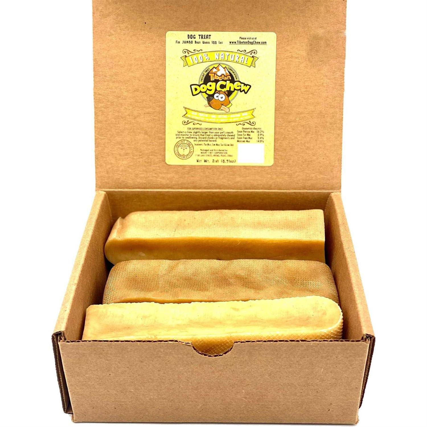 Tibetan Dog Chew Yak Cheese sticks Natural Handmade Treats for Jumbo Dogs - Healthber