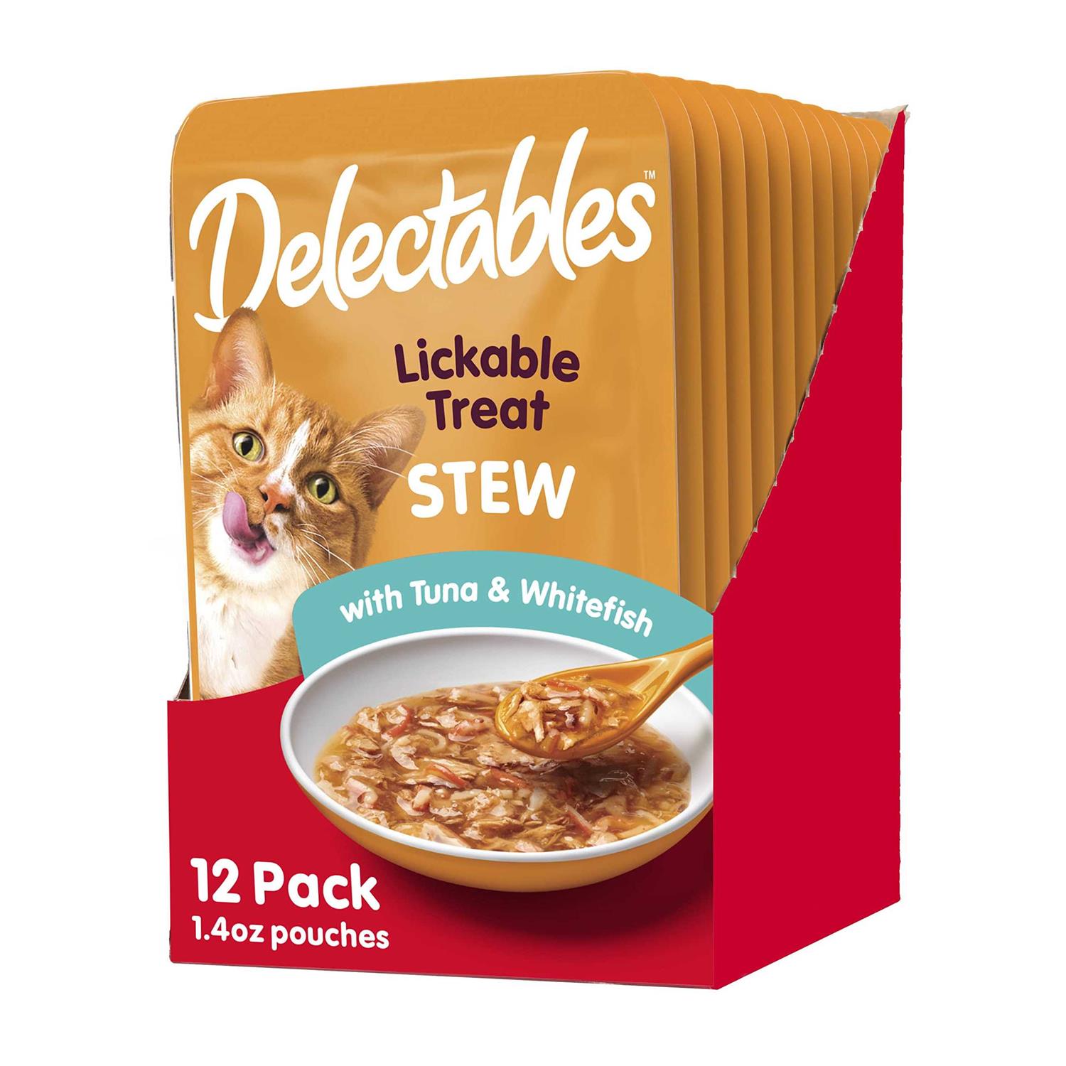 Delectables Stew Tuna Wet Cat Treat 1.4oz - Healthber