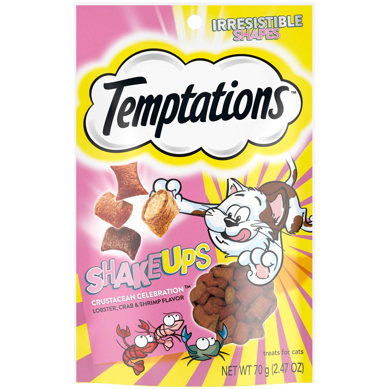 Temptations ShakeUps Crunchy and Soft Cat Treats - Healthber