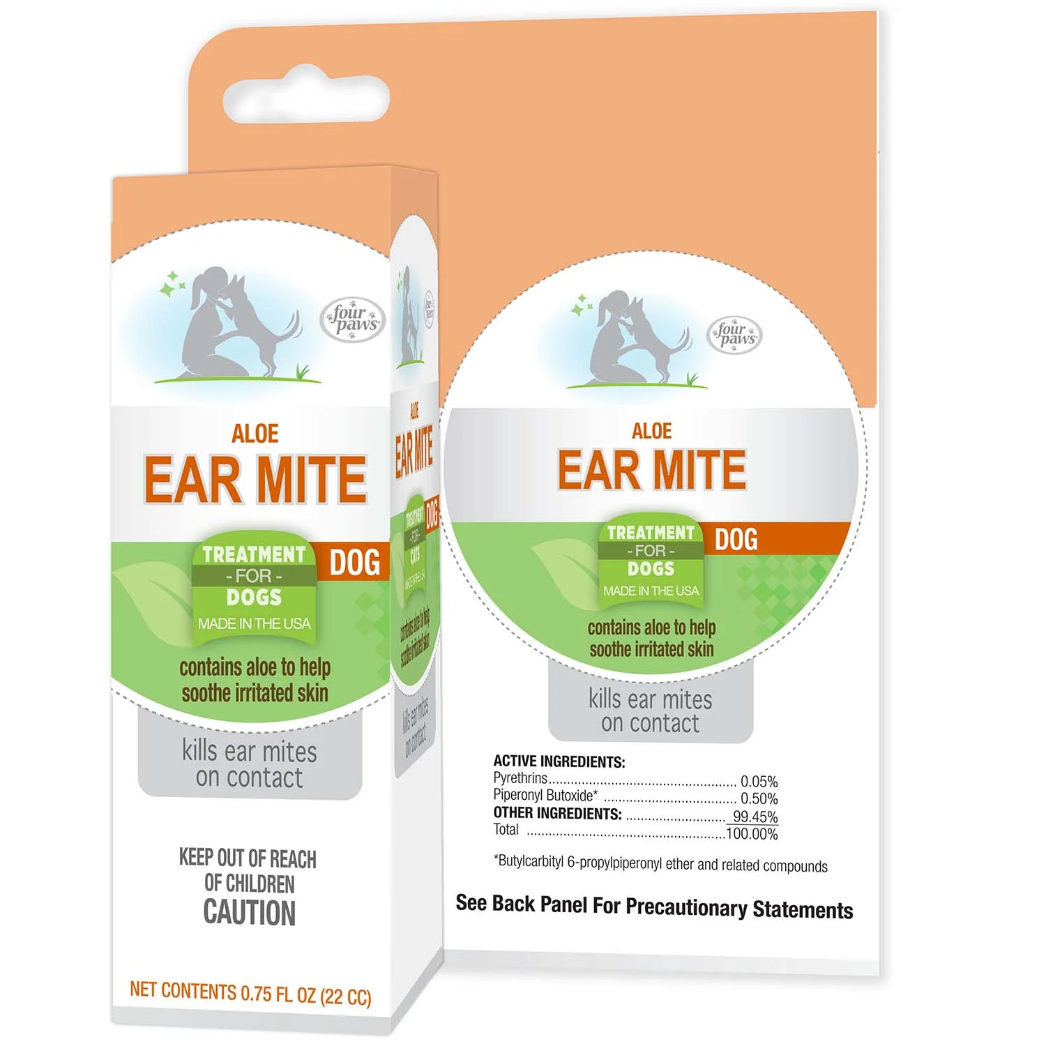 Healthy Promise Aloe Ear Mite Treatment For Dogs, 0.75 oz - Healthber
