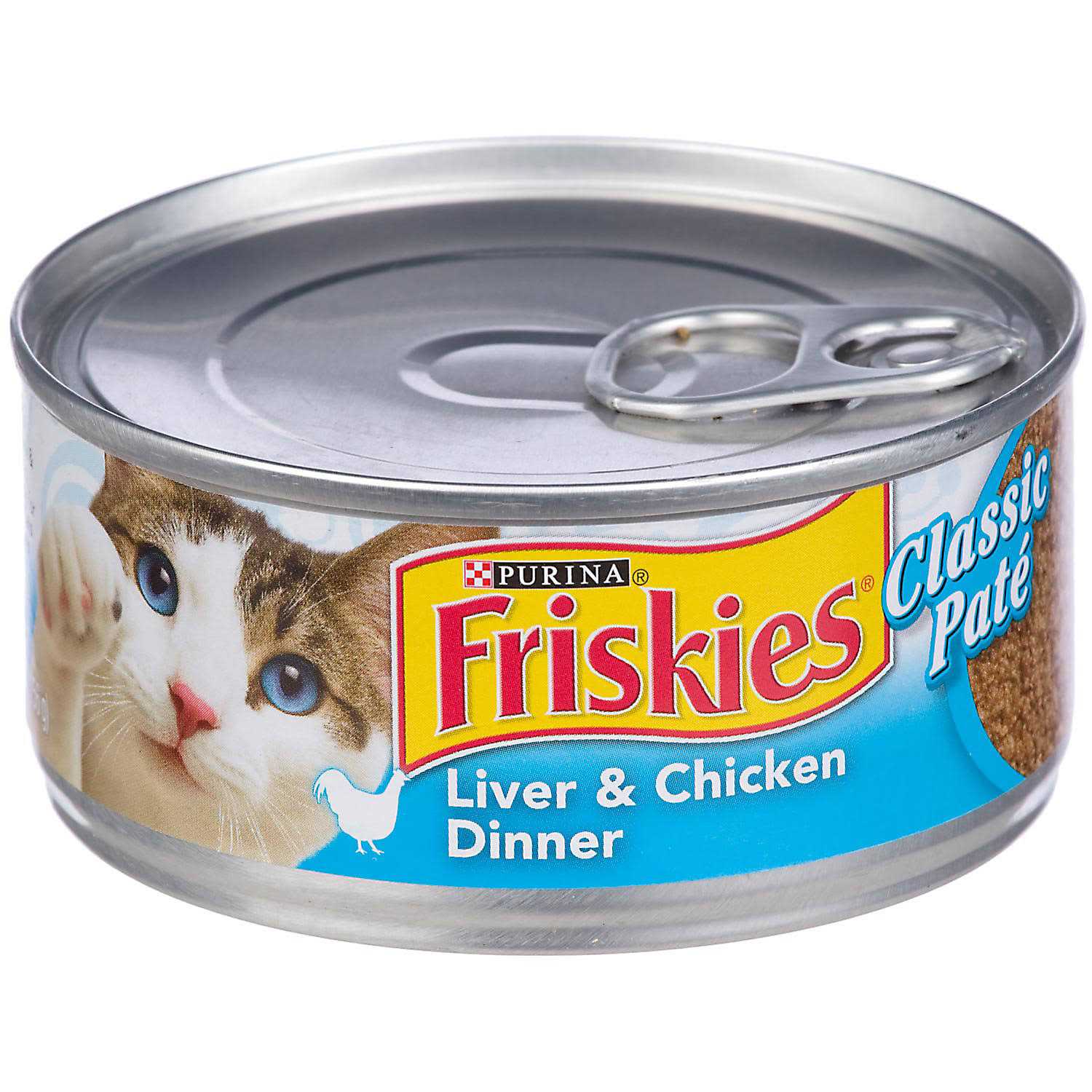 Friskies Liver & Chicken Dinner Pate Wet Cat Food - Healthber