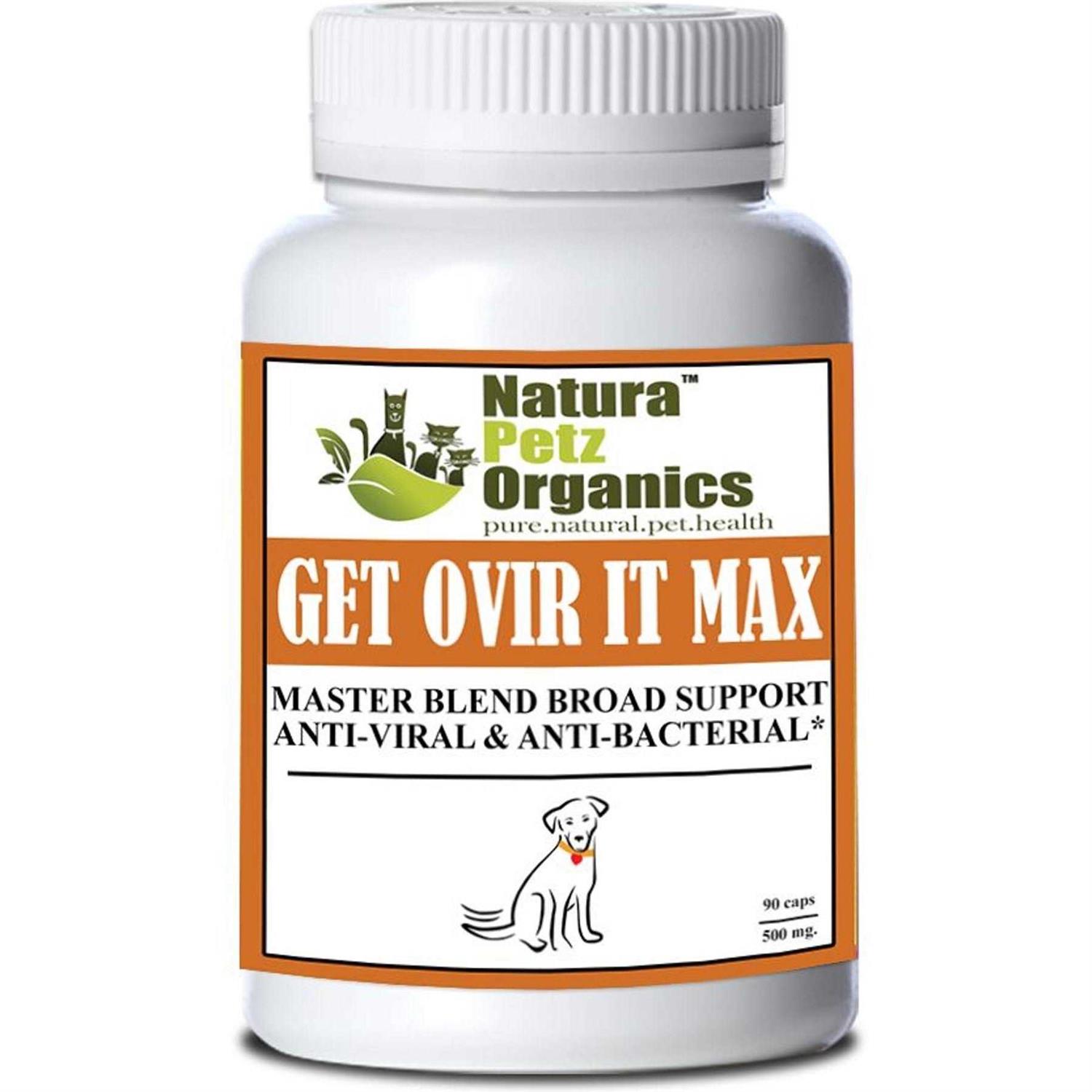 GET OVIR IT Max* Master Blend Broad Spectrum Plant Anti Viral Anti Bacterial For Dogs And Cats* DOG - Healthber
