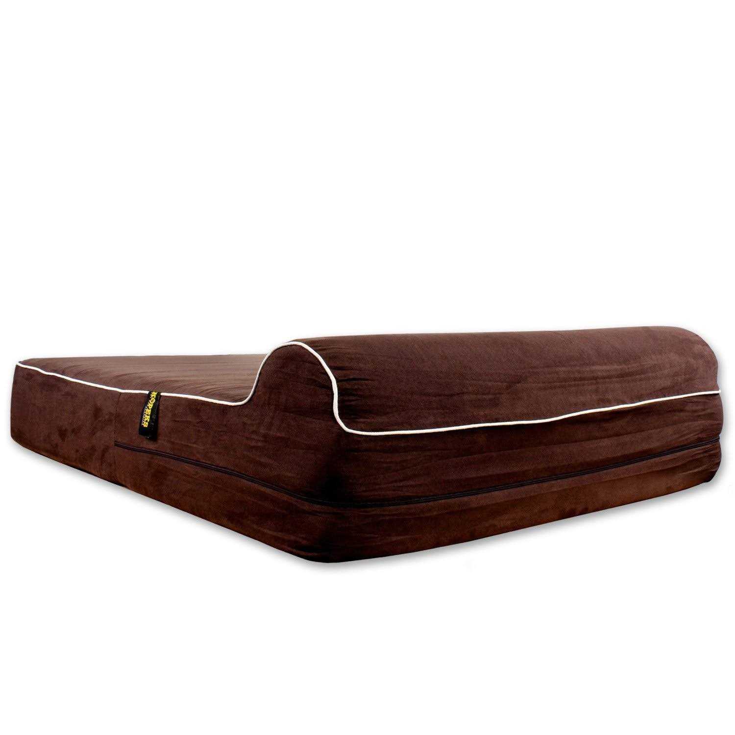 Kopeks Dog Bed with Pillow Orthopedic Memory Foam - Healthber