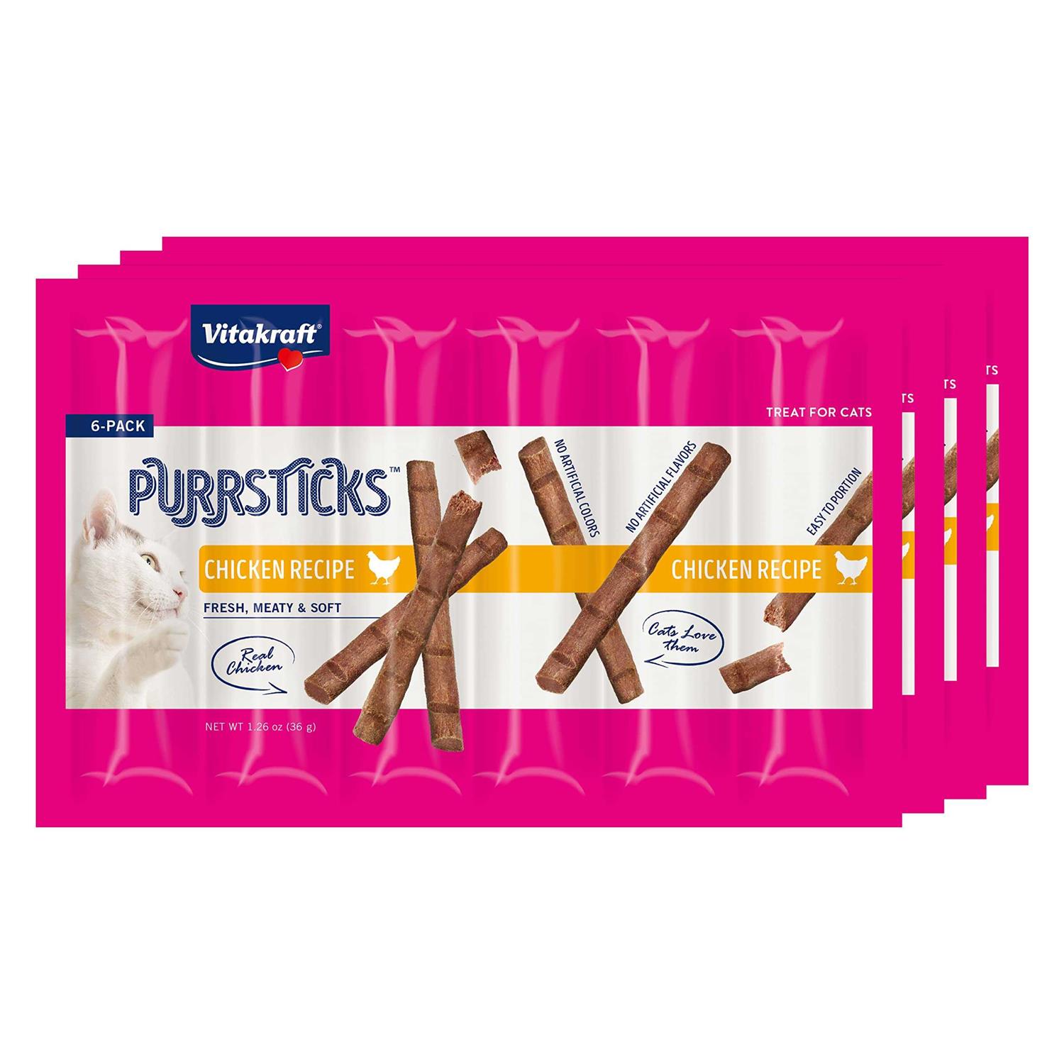 Vitakraft PurrSticks Chicken Cat Treats - Healthber