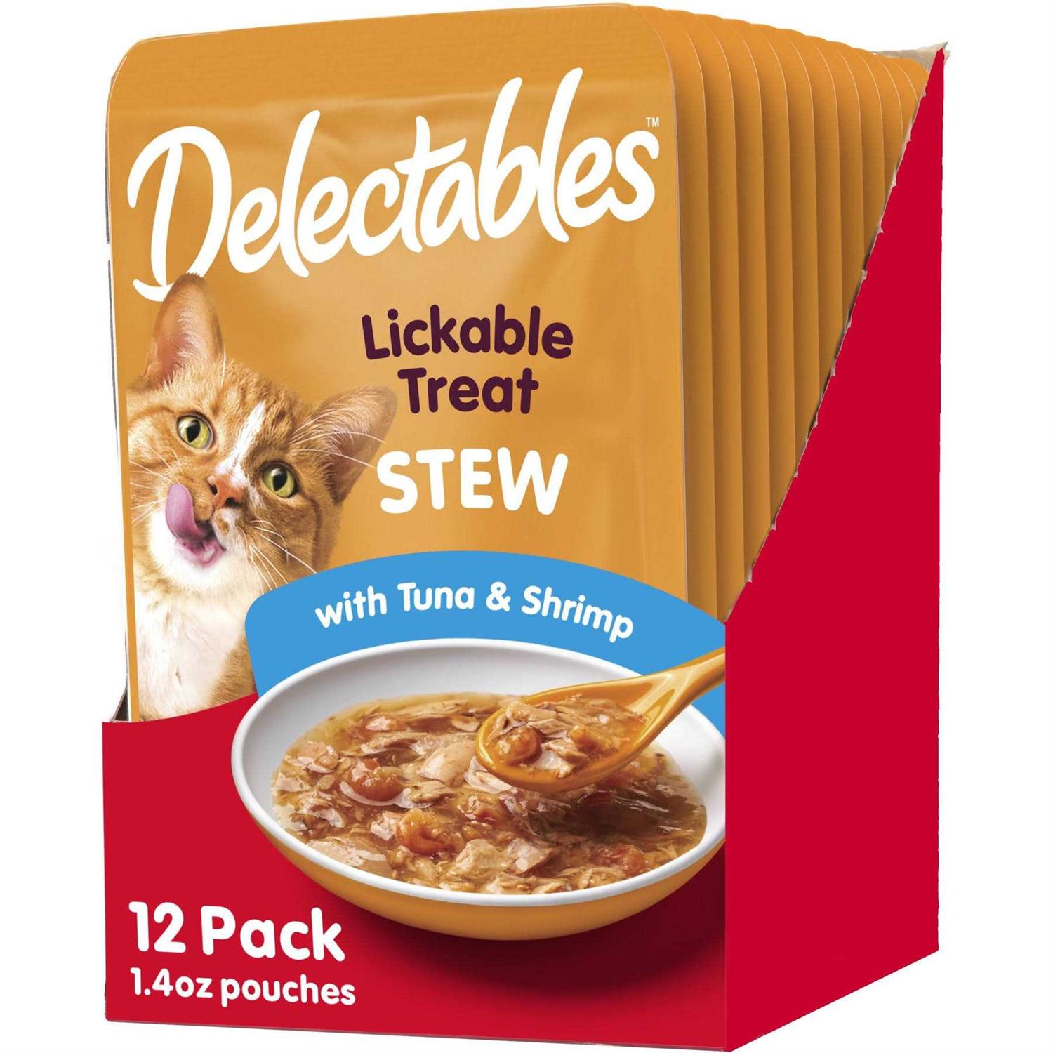 Delectables Stew Tuna Wet Cat Treat 1.4oz - Healthber