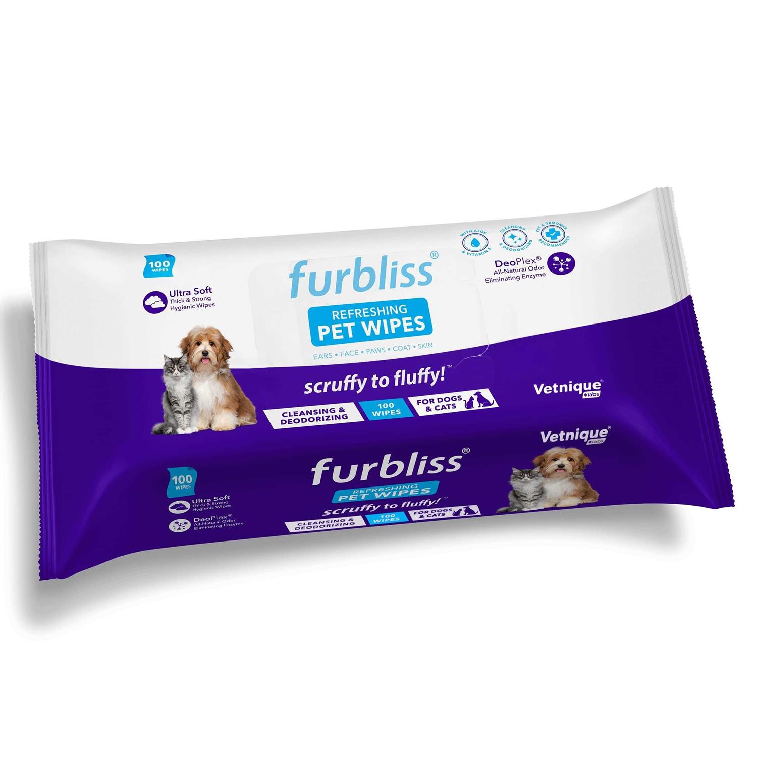 Furbliss Hygienic Pet Wipes for Dogs & Cats - Healthber