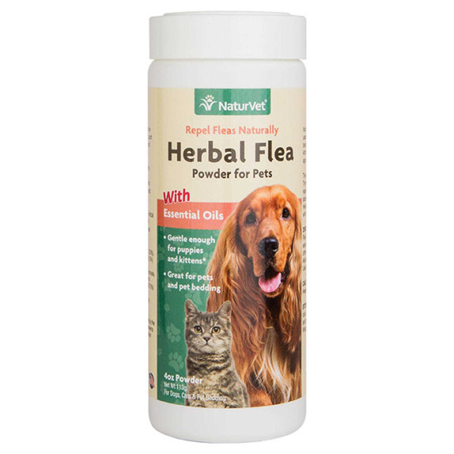 NaturVet Herbal Flea Powder - Healthber