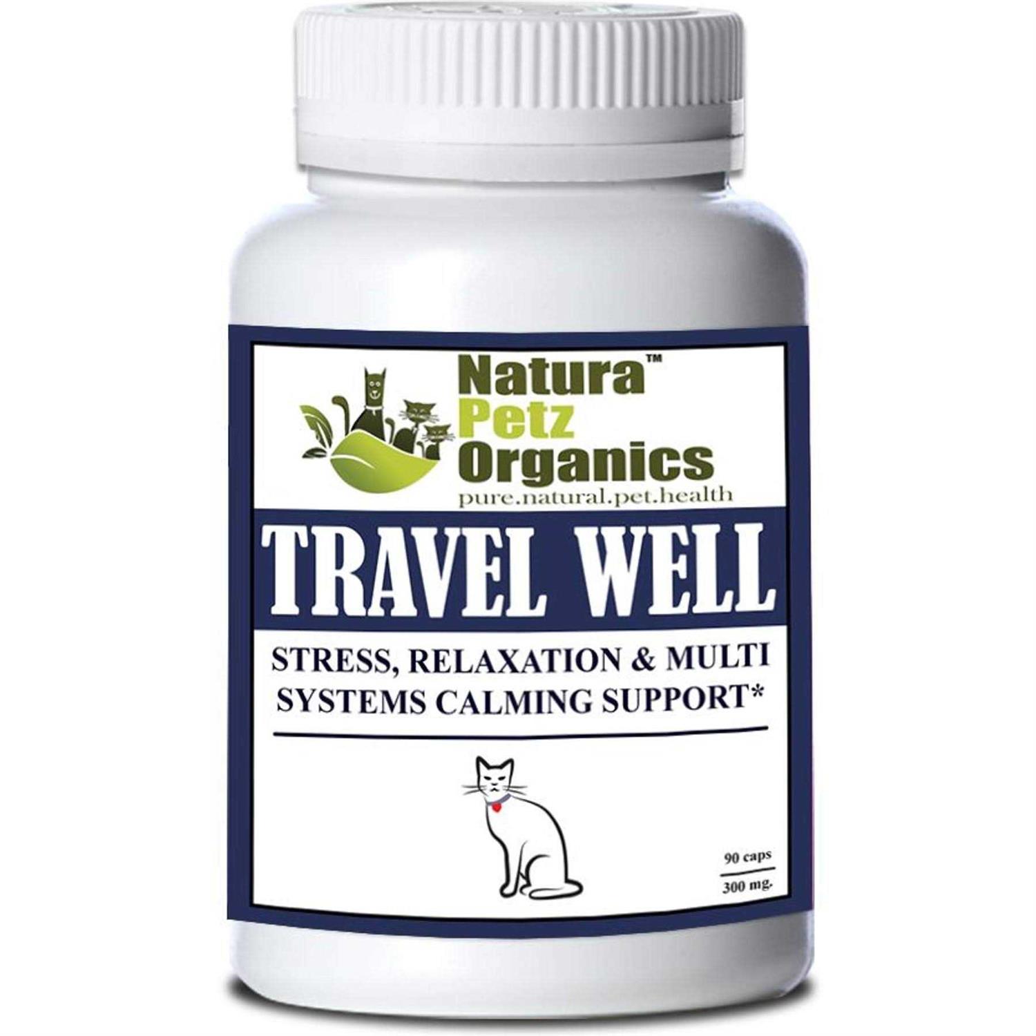 Natura Petz Organics Travel Well Cat Supplement - Healthber