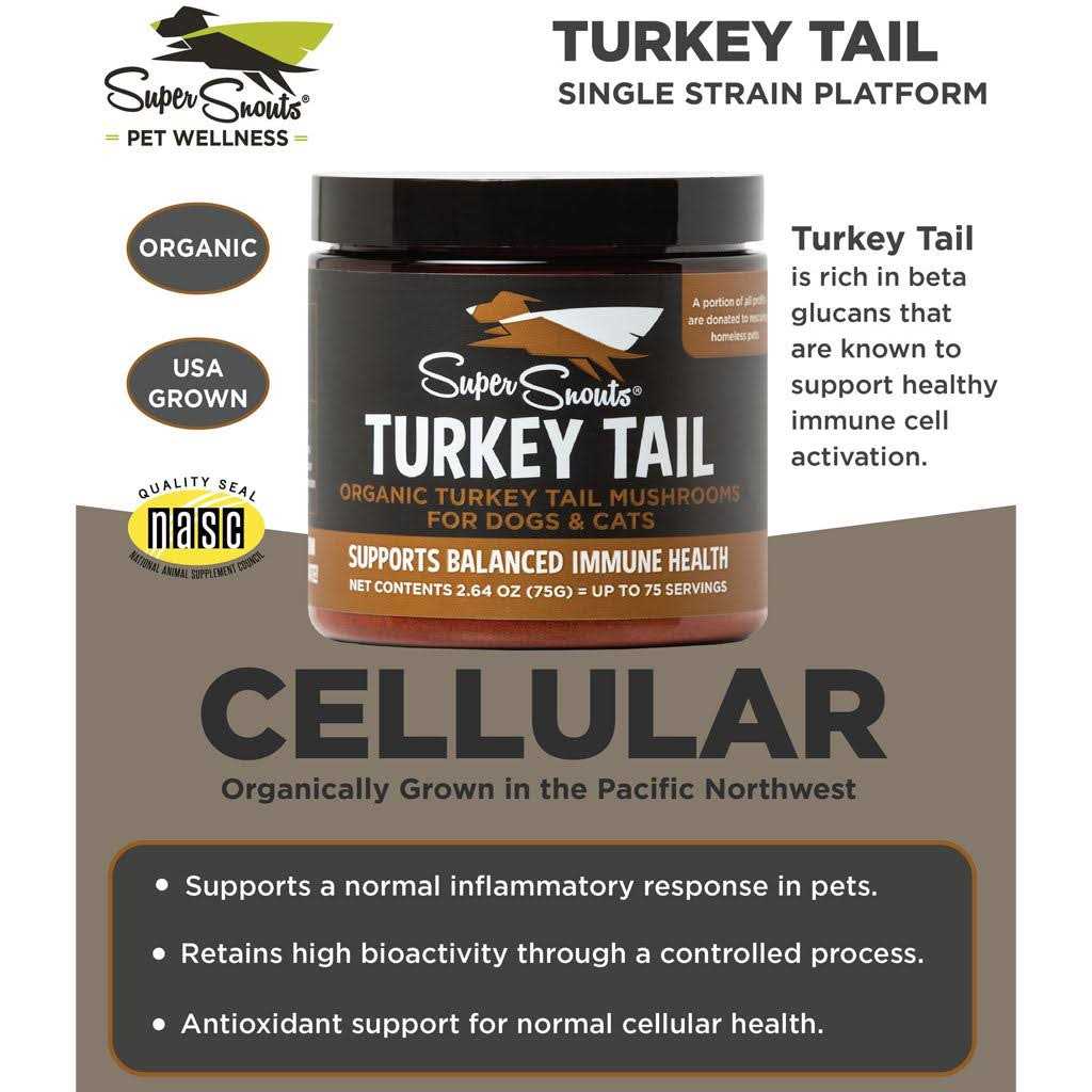 Super Snouts Turkey Tail - Healthber