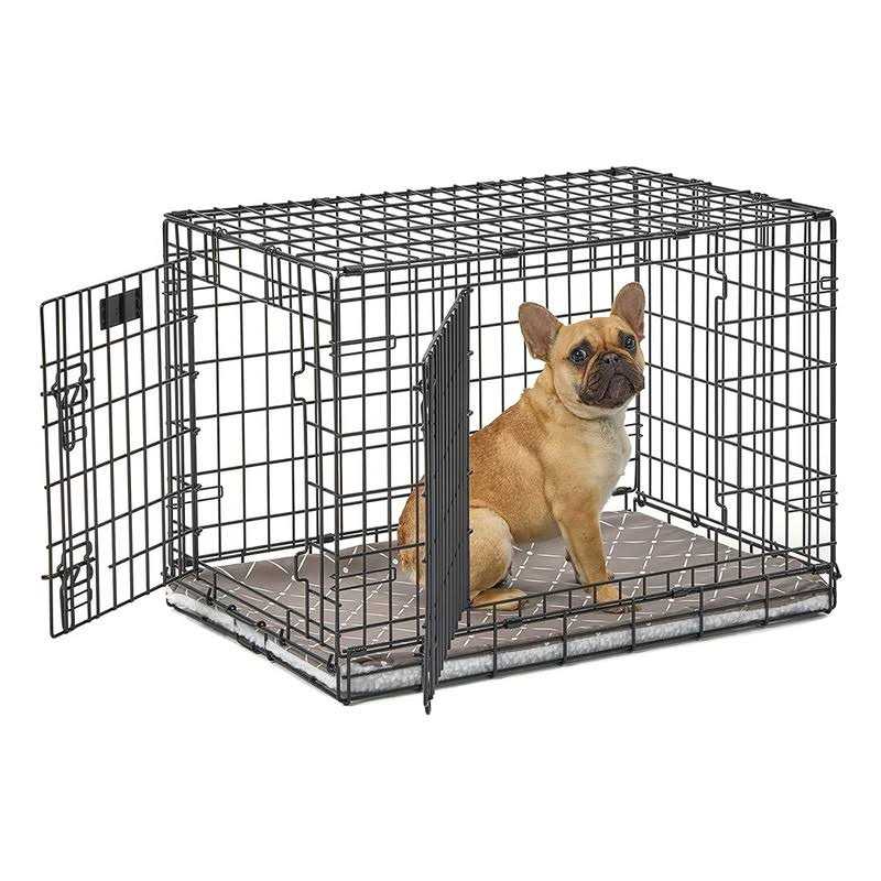 Midwest Homes for Pets Quiet Time Reversible Crate Pan Cover - Healthber