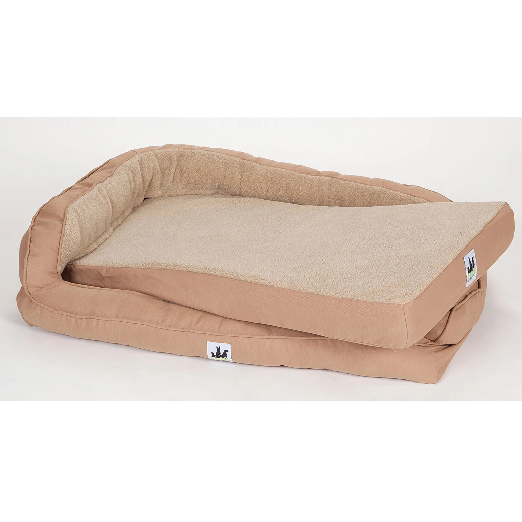 EZ-Wash Fleece Headrest Dog Bed, 35 x 25 - Healthber
