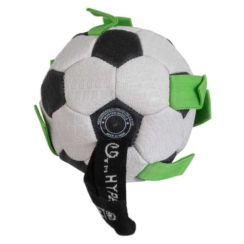 Hyper Pet Grab Tabs Soccer Ball Dog Toy - Healthber