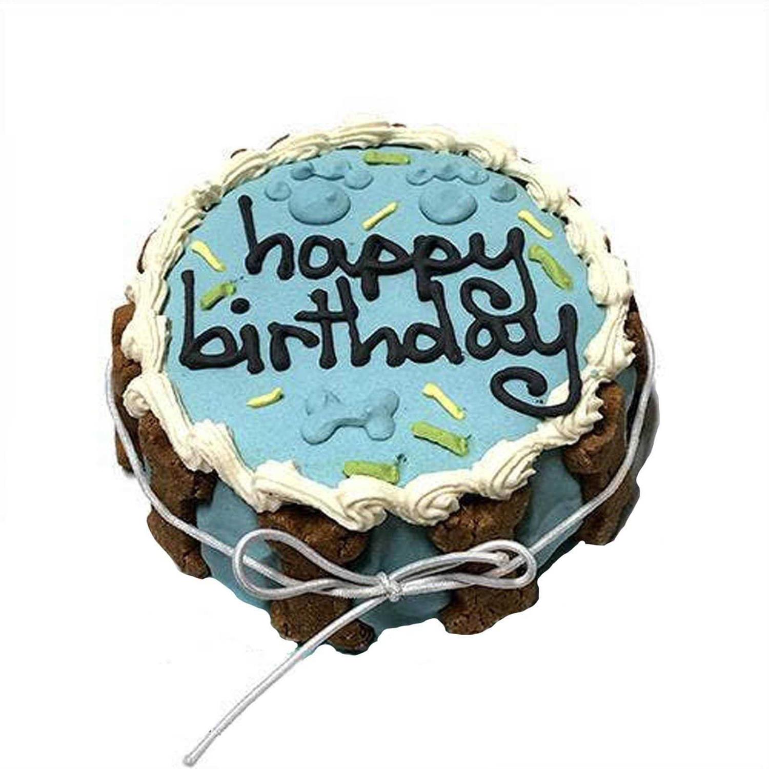 Bubba Rose Biscuit Ssblue Birthday Cake Shelf Stable - Healthber