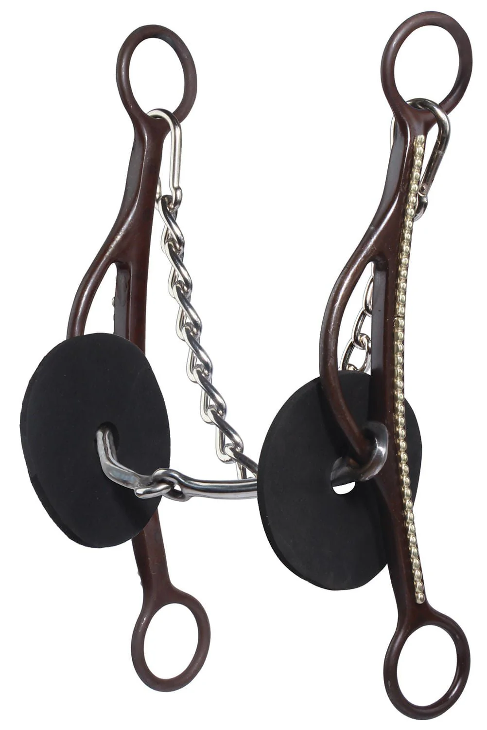 Brittany Pozzi Long Gag Smooth Snaffle Bit - Healthber