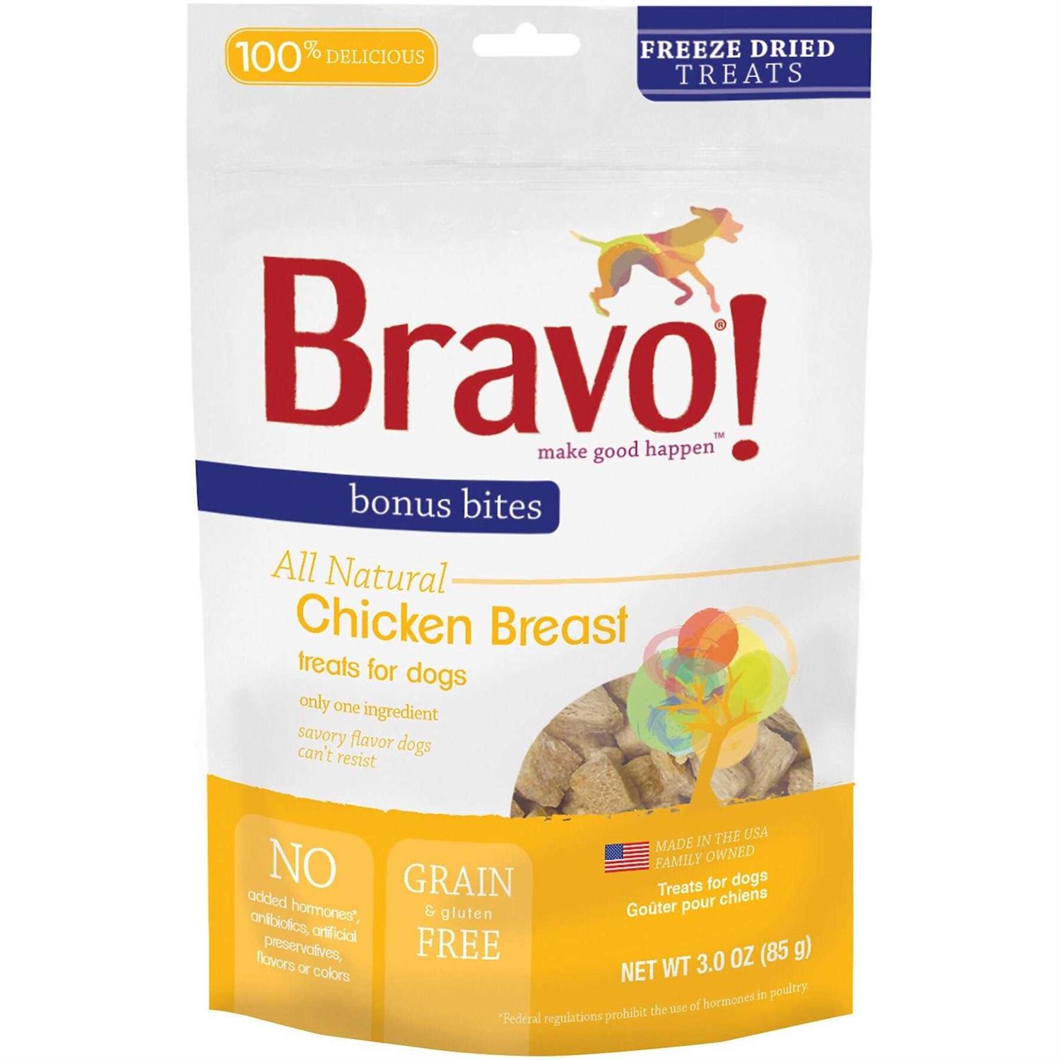 Bravo! Bonus Bites Freeze Dried Dog Treats - Healthber