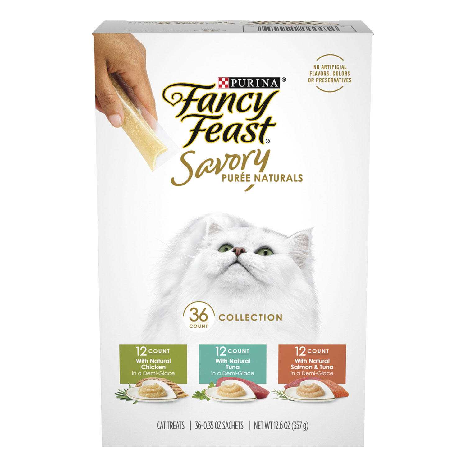 Fancy Feast Savory Puree Pouches - Healthber