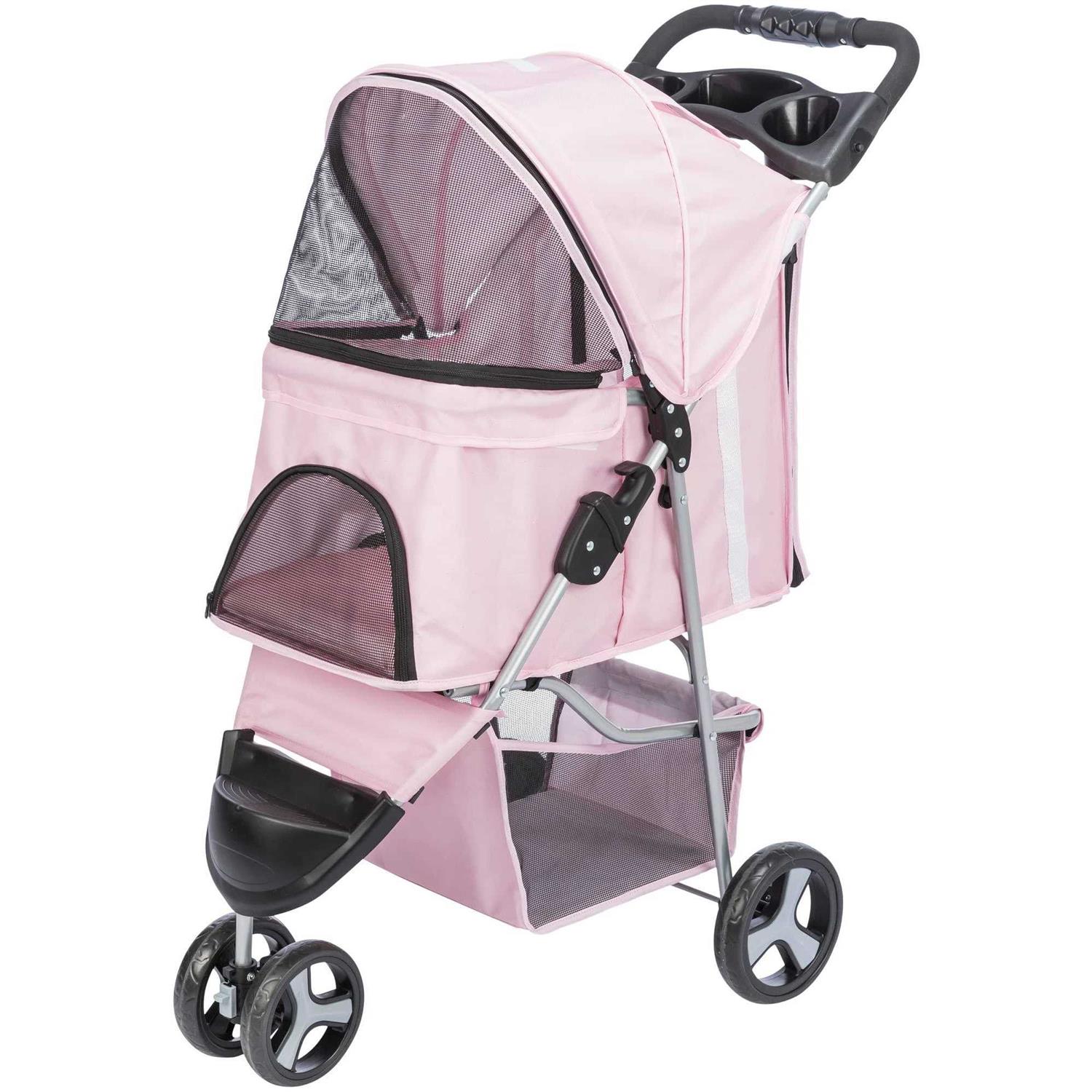 TRIXIE Foldable Pet Stroller for Cats and Dogs - Healthber
