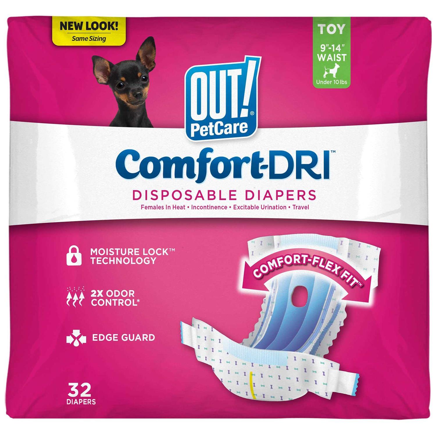 Out! Disposable Female Dog Diapers - Healthber