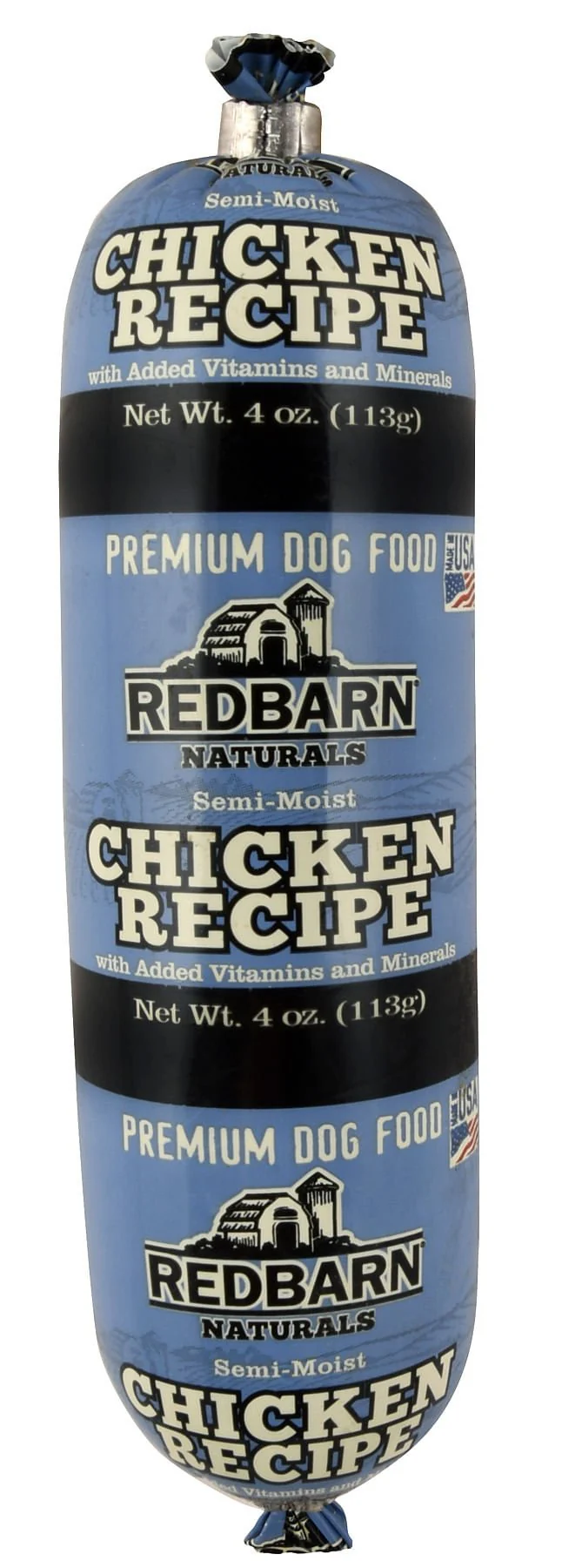Redbarn Naturals Chicken Recipe Dog Food Roll - Healthber