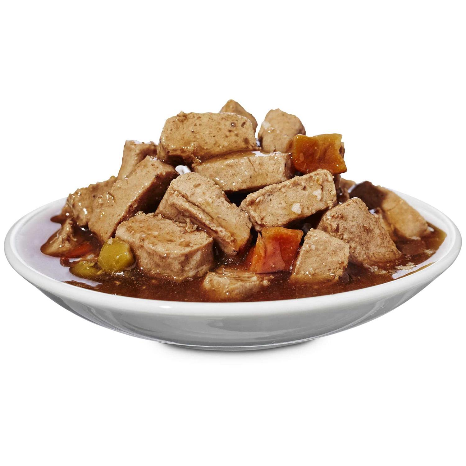 WholeHearted Grain Free Adult Beef and Vegetable Recipe Wet Dog Food - Healthber