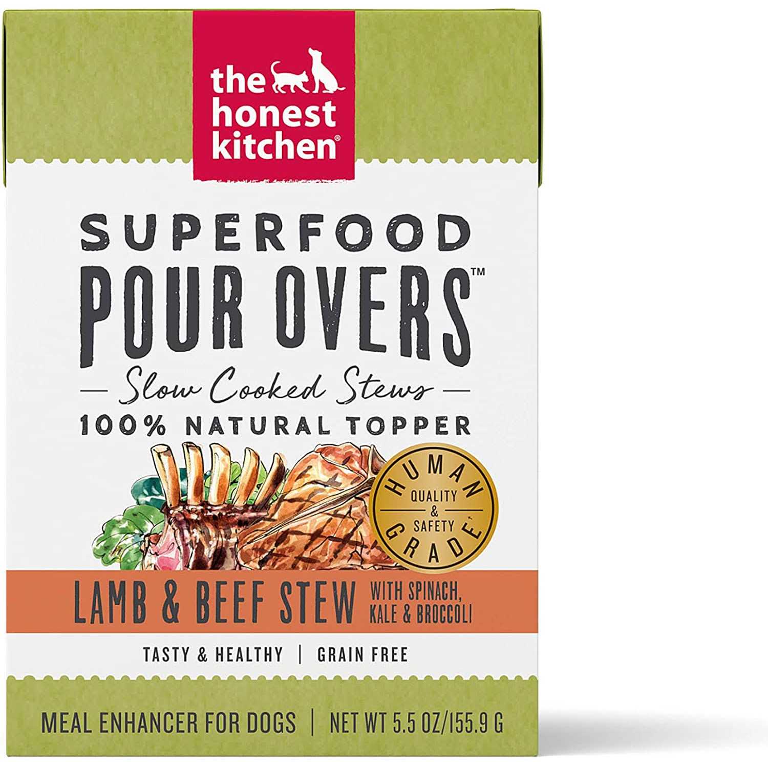 The Honest Kitchen Superfood Pour Overs Lamb/Beef - Healthber