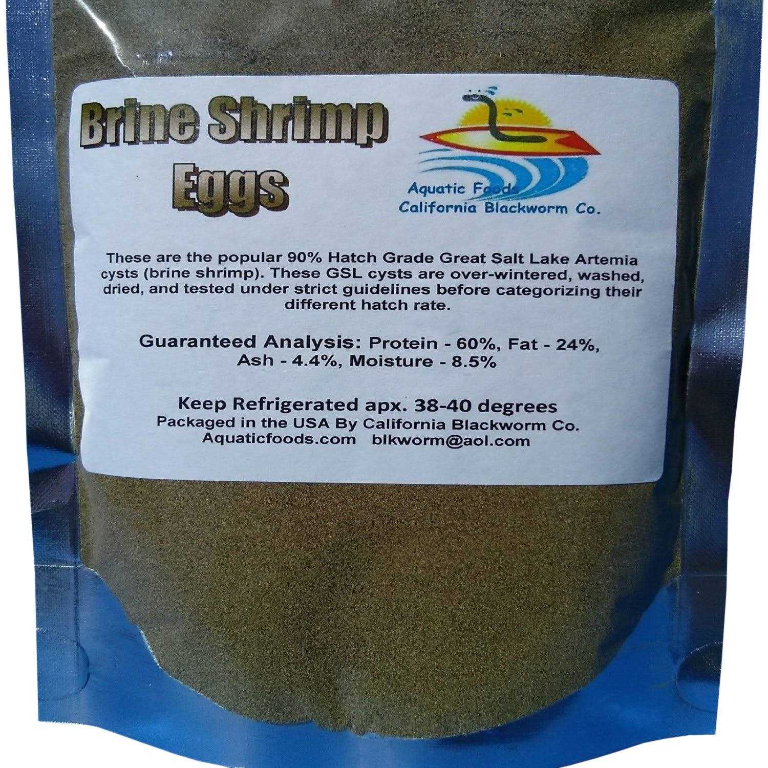 Aquatic Foods Inc Brine Shrimp Eggs 90% Hatch - Healthber