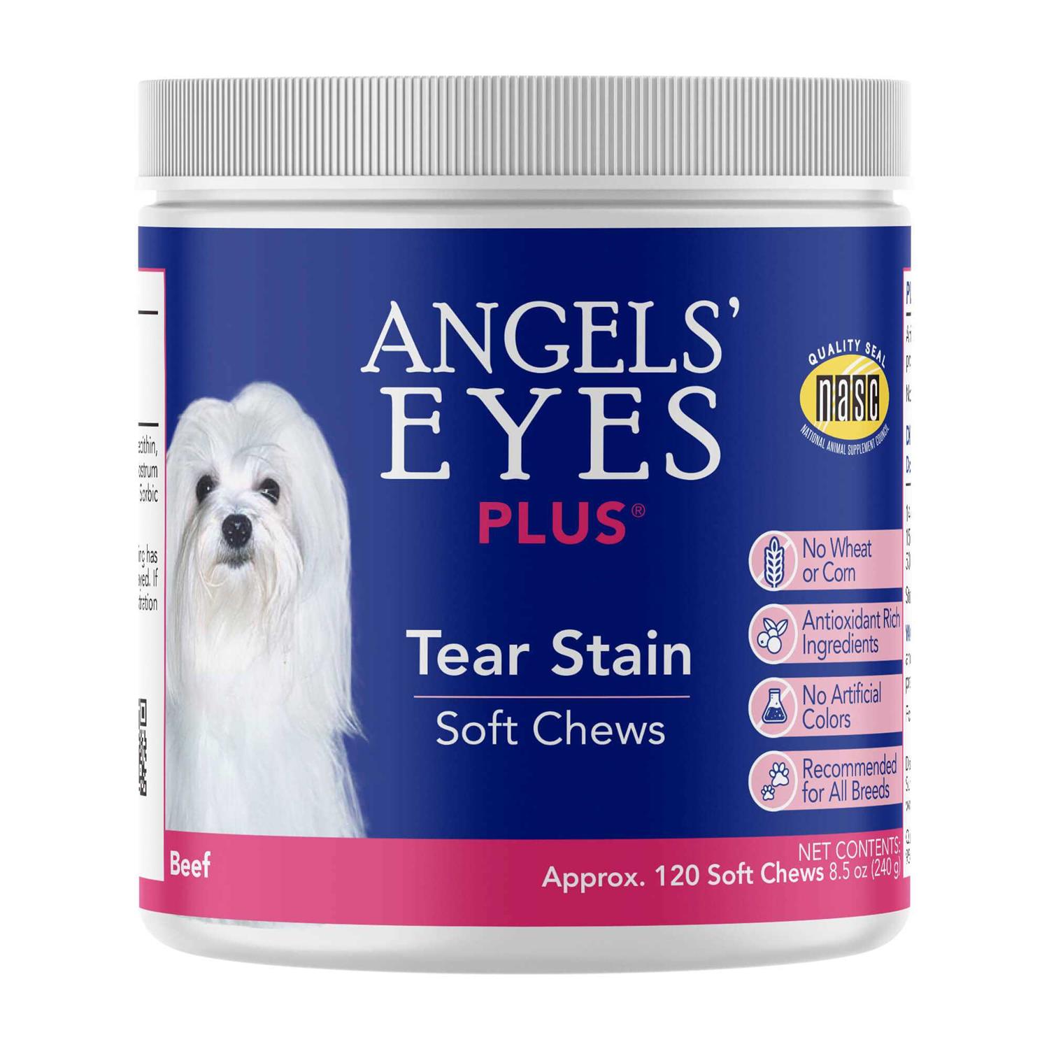 Angels’ Eyes Plus Beef Flavor Tear Stain Soft Chews - Healthber