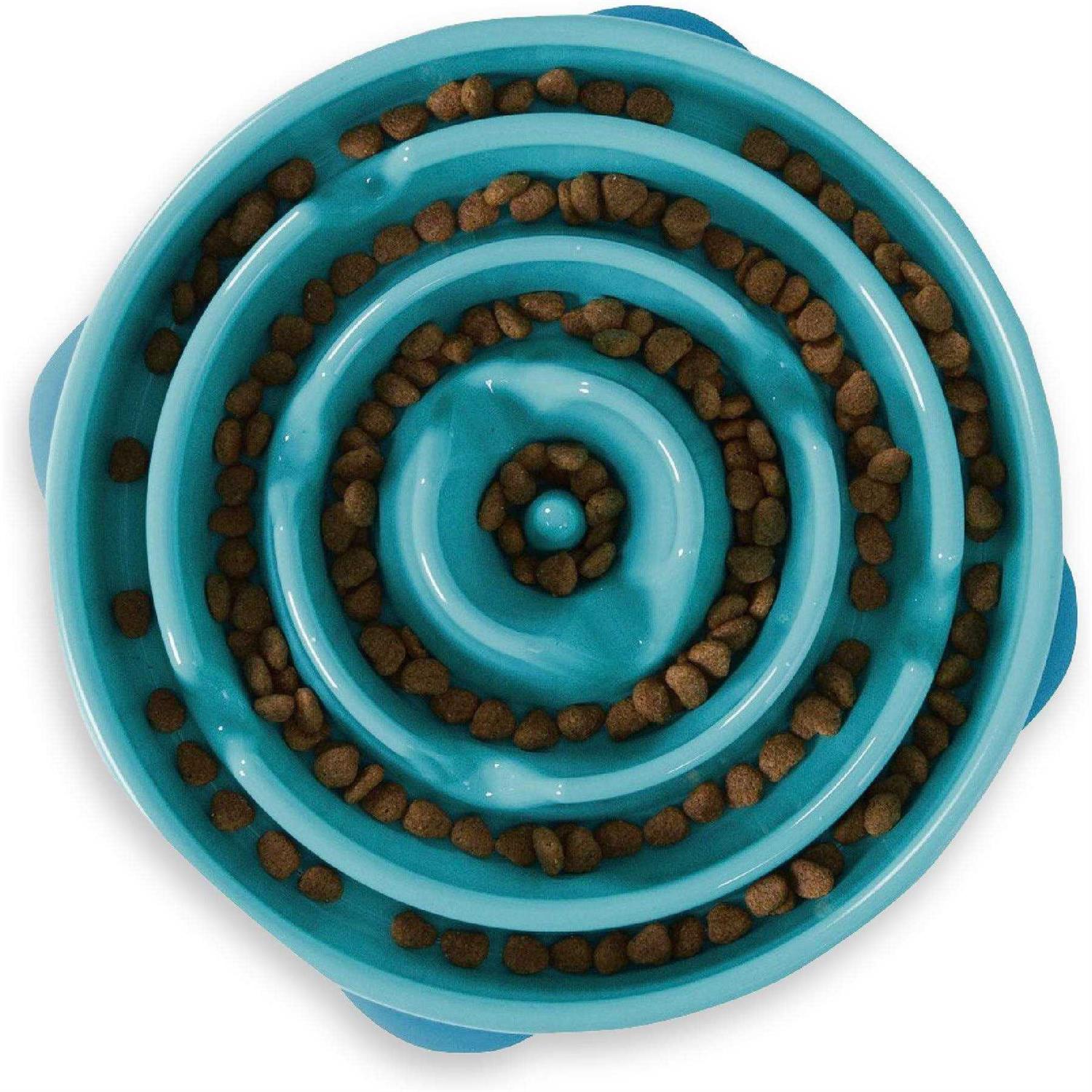 Outward Hound Fun Feeder Dog Bowl - Healthber