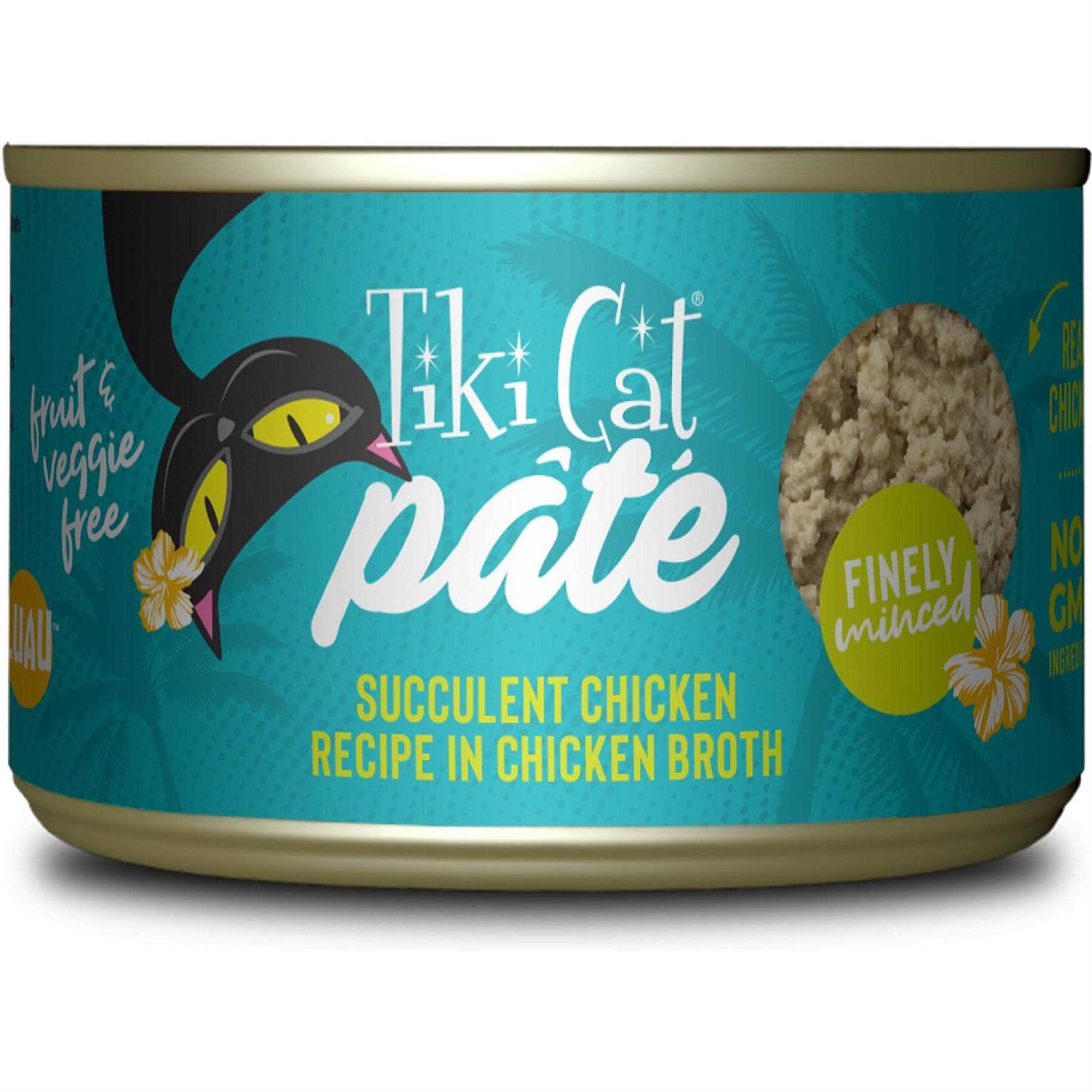 Tiki Cat Luau Pate Wild Salmon Cat Food - Healthber