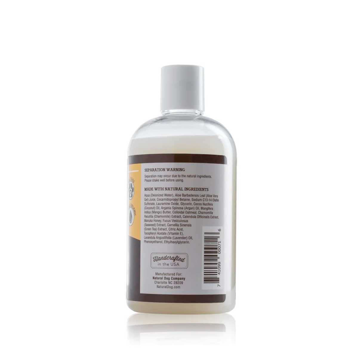 Natural Dog Company Oatmeal Sensitive Skin Shampoo - Healthber