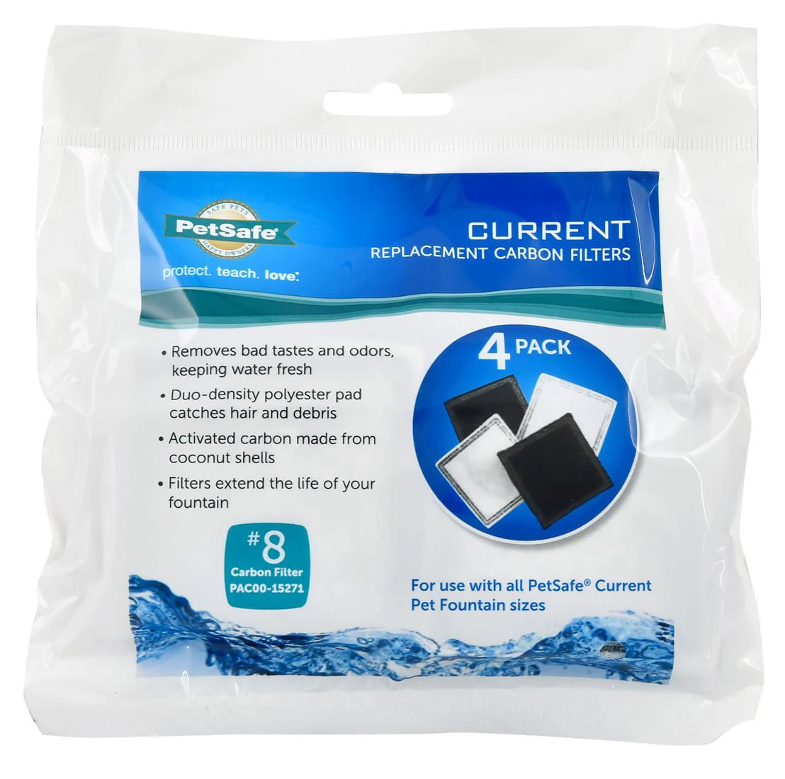 PetSafe Current Fountain Replacement Filters, 4 pk - Healthber