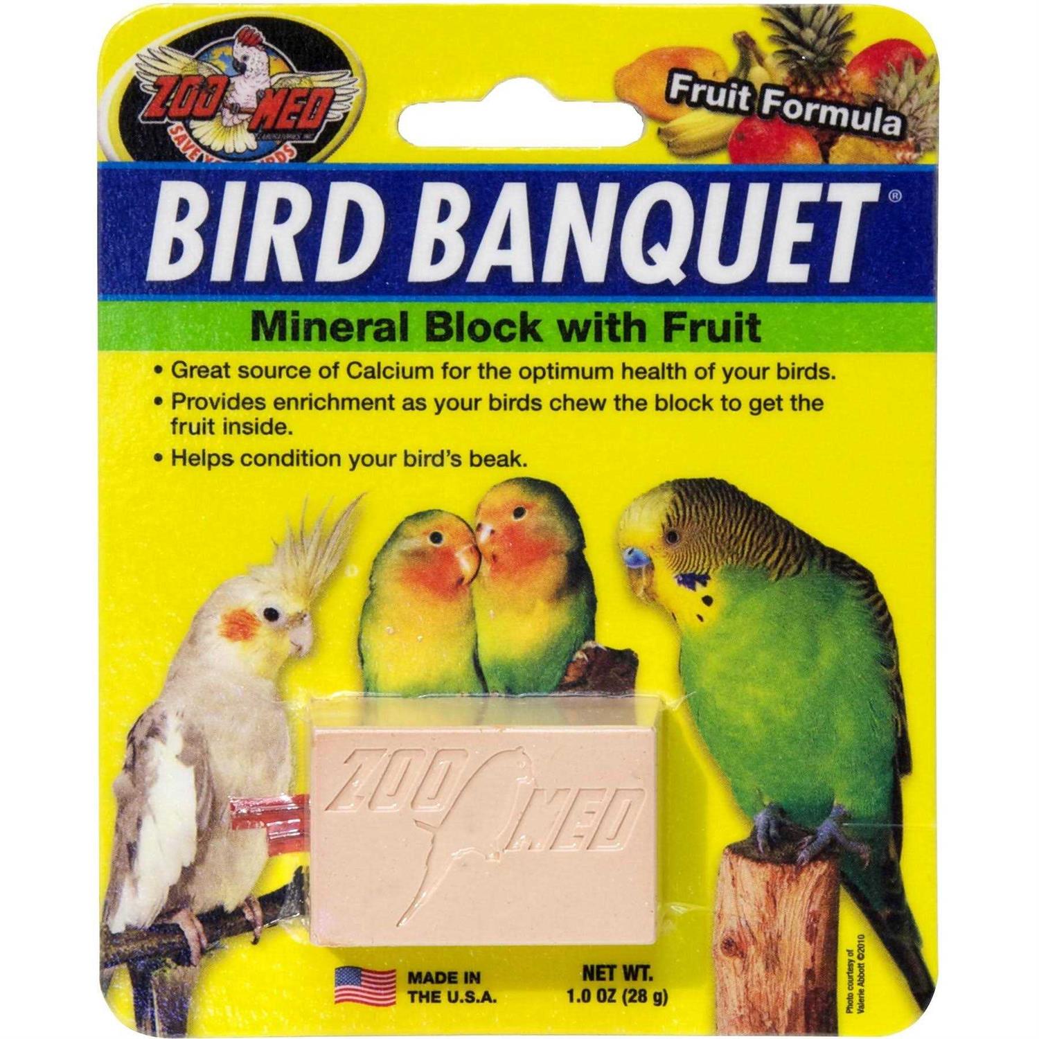 Zoo Med Bird Banquet Mineral Block - Healthber