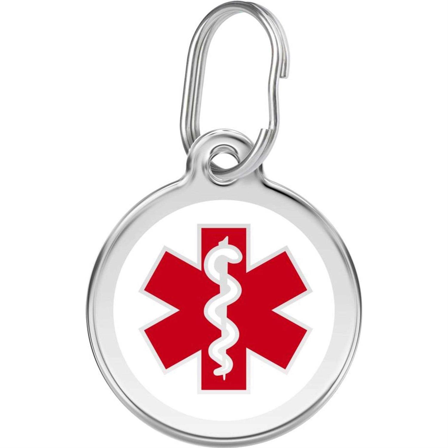 Red Dingo Medical ID Dog Tag - Healthber